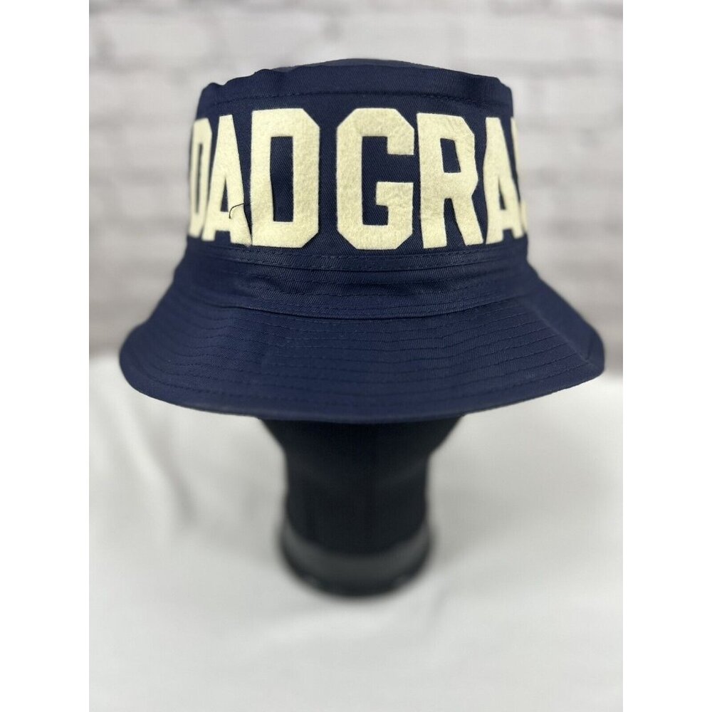Dad Grass X Mark McNairy Whatever Wide Brim Blue Bucket Otto Cap Hat Size Small